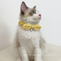 Colar Bowtie bonito para gato Atacado Collar Pet Collar reflexivo Gola Cat Bell